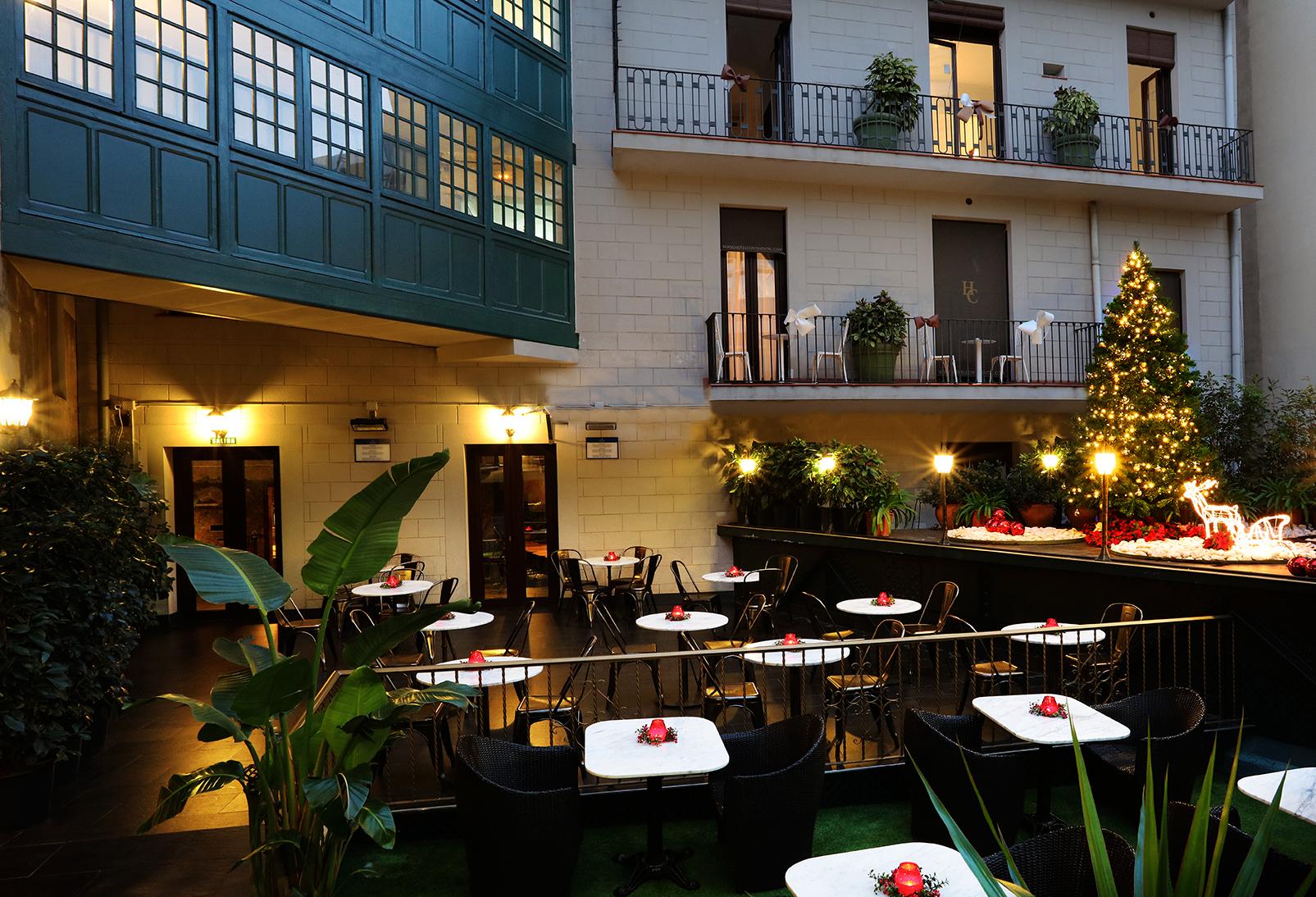 Hotel Continental Barselona Restoran fotoğraf